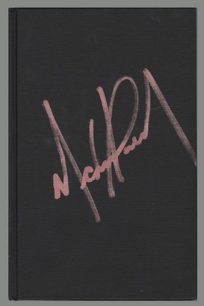 Michael Jackson Signed Original "Moon Walk" Book