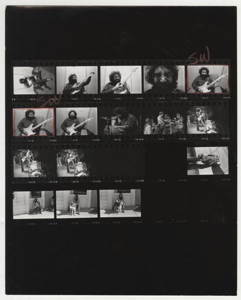 The Grateful Dead Original Jim Marshall Stamped Photograph