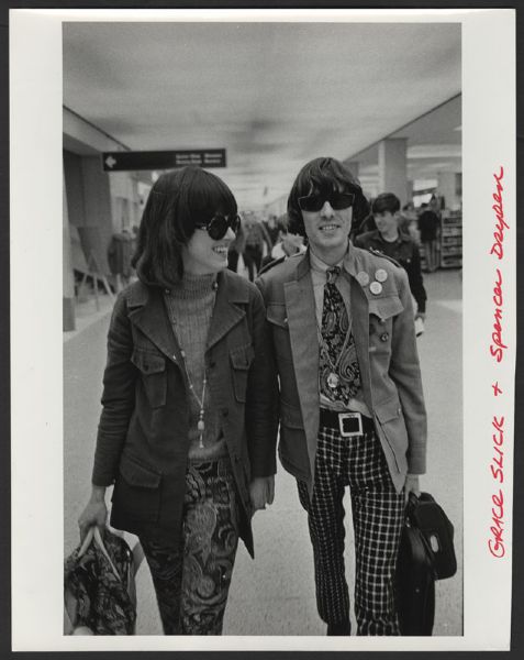 Jefferson Airplane Original Jim Marshall Stamped Photograph