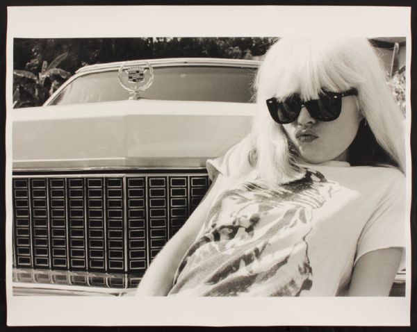 Lot Detail Deborah Harry Original Chris Stein Vintage Silver Gelatin Print