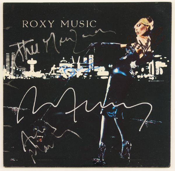 Roxy Music Signed "For Your Pleasure" Album