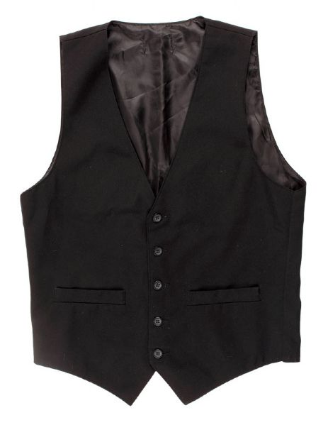 Bruce Springsteen Stage Worn Black Vest Circa 1978