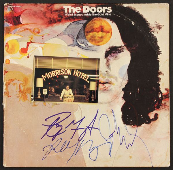 The Doors Signed "Weird Scenes Inside The Gold Mine" Album