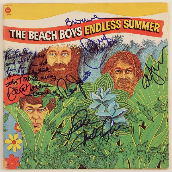 The Beach Boys Signed "Endless Summer" Album