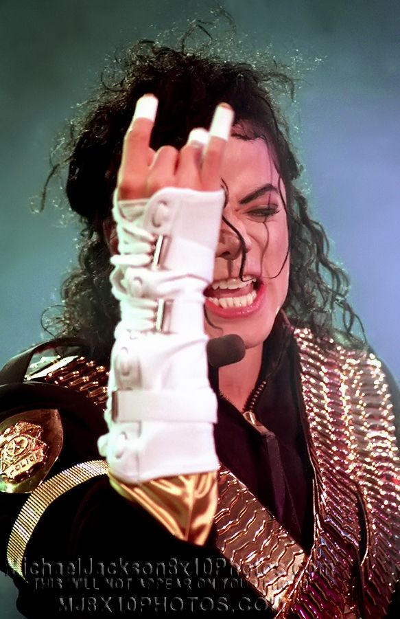 Michael Jackson Dangerous Tour White Arm Brace Cast