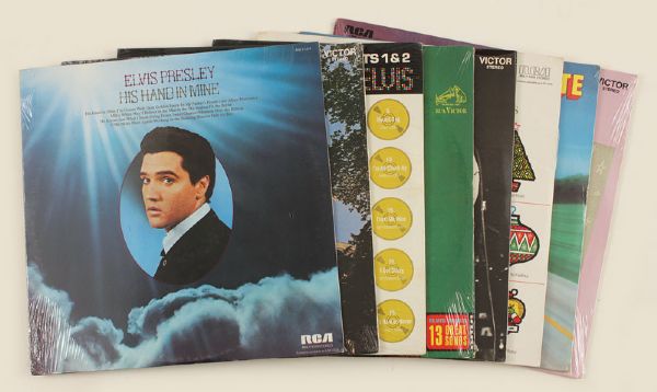 Elvis Presley Factory Sealed Album Collection