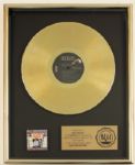 "Elvis for Everyone" Original Gold Album Award