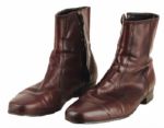 Elvis Presleys Owned and Worn 1968 NBC Comeback Special Boots