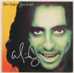 Alice Cooper Signed "Goes To Hell" Album