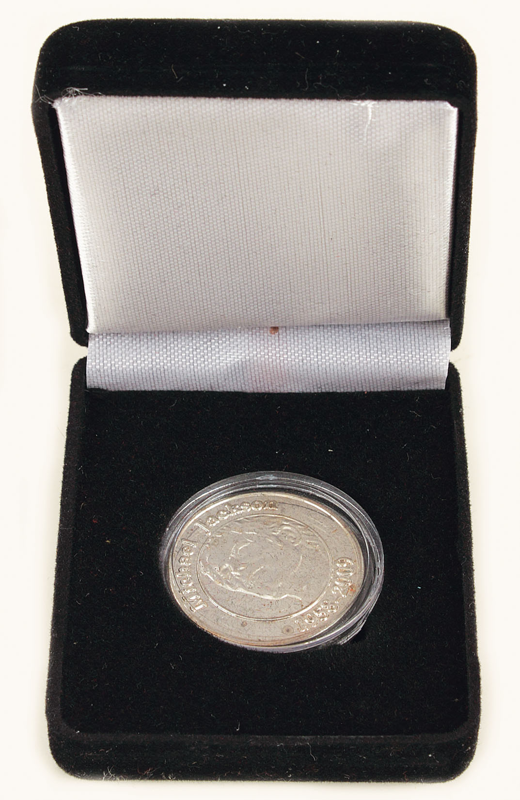Silver Plated Michael Jackson Commemorative Coin gift HM 