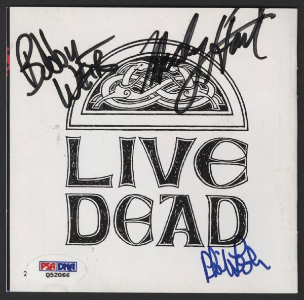 The Grateful Dead Signed "Live Dead" CD