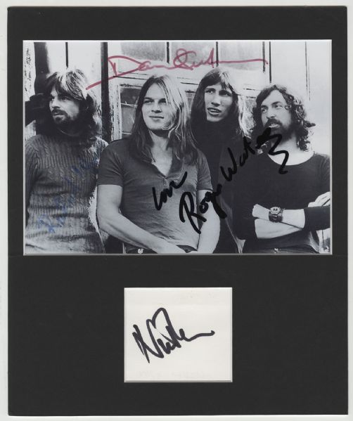 Lot Detail - Pink Floyd Signed Photograph