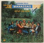 Manassas With Stephen Stills Signed "Down The Road" Album