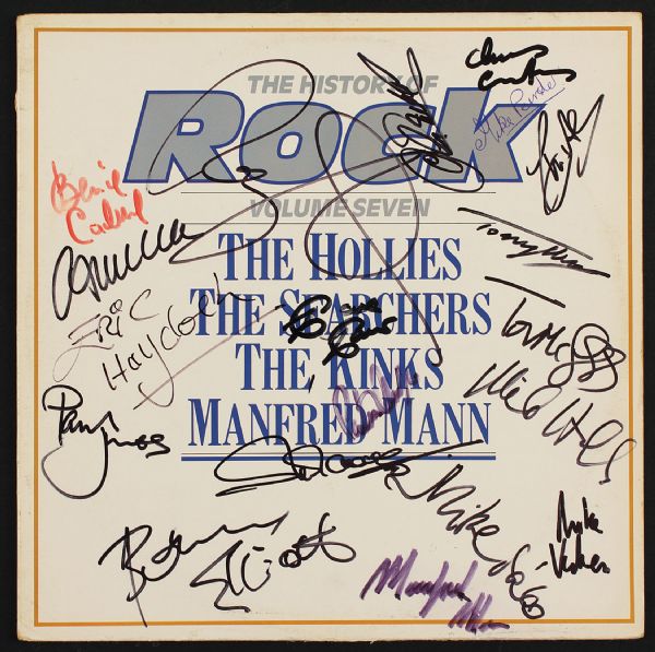 History of Rock Signed Album