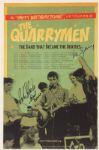 Beatles Quarrymen Signed Poster