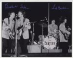 Sid Bernstein Signed Beatles Shea Stadium 11 x 14 Photograph