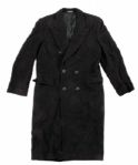Michael Jackson Owned and Worn Black Cashmere Coat
