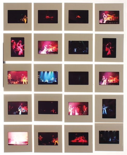 Led Zeppelin Original Concert Slides