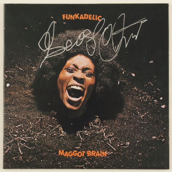 George Clinton Signed Funkadelic "Maggot Brain" Album