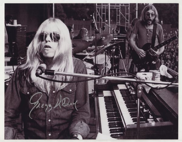 Gregg Allman Signed Original Photograph