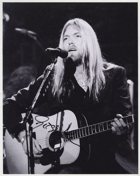 Gregg Allman Signed Original Photograph