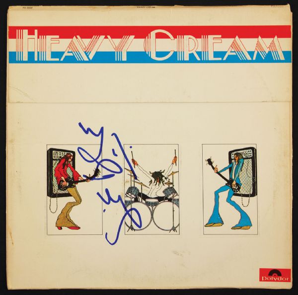 Ginger Baker Signed "Heavy Cream" Album