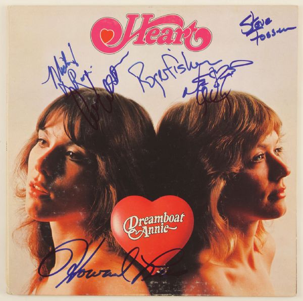 Heart Signed "Dreamboat Annie" Album