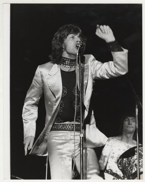 Rolling Stones Original Laurens van Houten Stamped Photograph