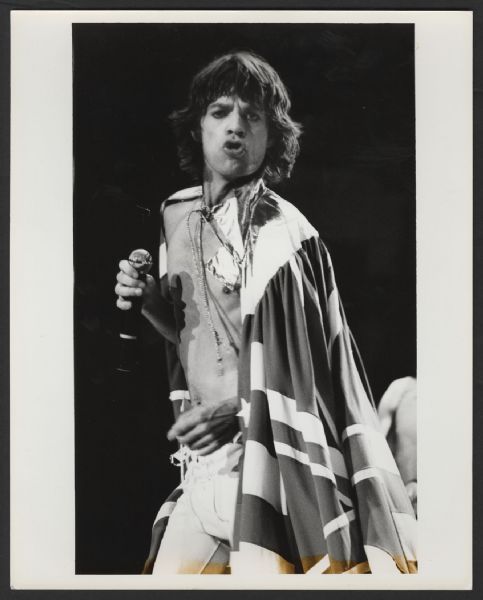 Rolling Stones Original Ron Pownall Stamped Photograph