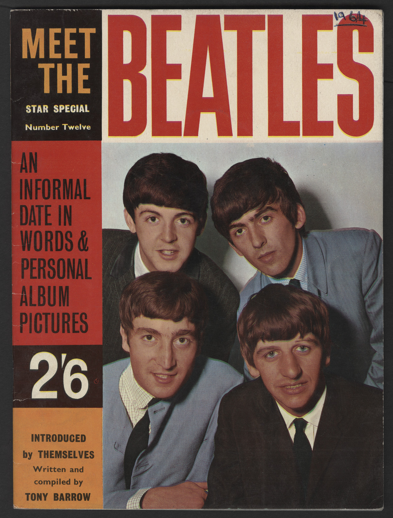 Lot Detail - Meet The Beatles Original Fan Magazine