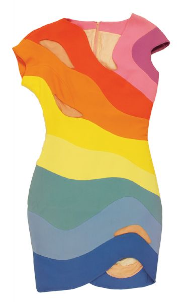 Katy Perry 2014  Prismatic World Tour Poster Worn Dress