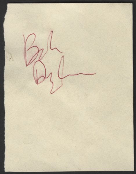 Bob Dylan Signature