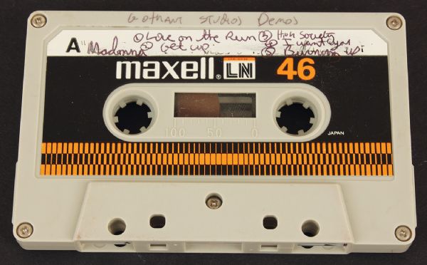 Madonnas Personal Original Demo Cassette Tape