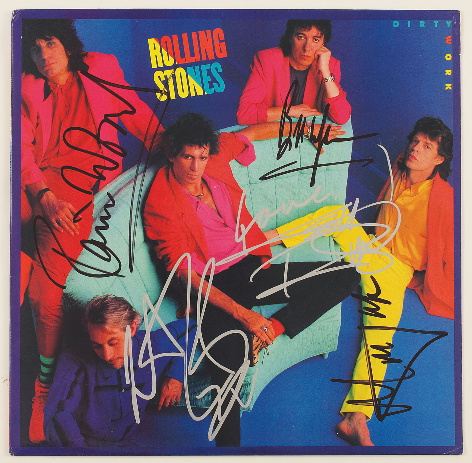 Lot Detail - Rolling Stones Signed 