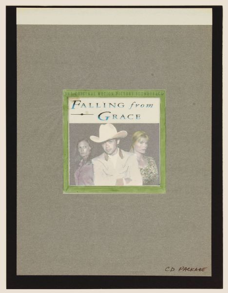 "Falling From Grace" Original CD Artwork Featuring John Mellencamp