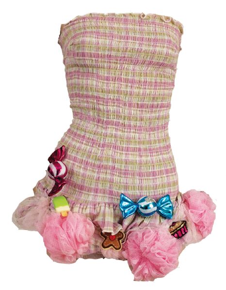 Katy Perry "California Gurls" Tour Worn Custom Made Candy Dress