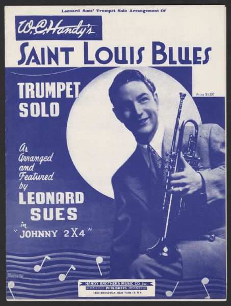 W.C. Handy "Saint Louis Blues" Original Sheet Music
