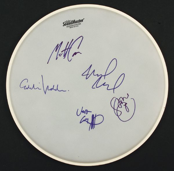 Pearl Jam Signed Drum Head