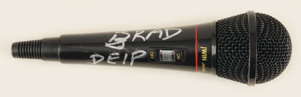 Brad Delp Signed Microphone