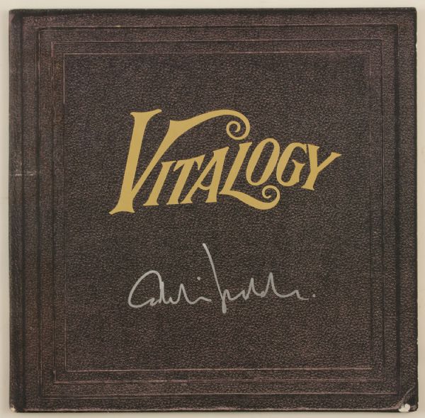 Eddie Vedder Signed Pearl Jam "Vitalogy" Album