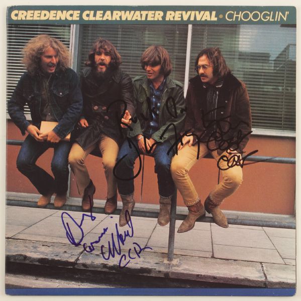 Creedence Clearwater Revival Signed "Chooglin" Album