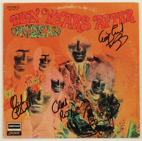 Ten Years After Signed "Undead" Album