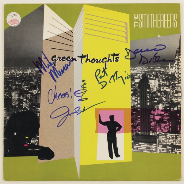 The Smithereens Signed "Green Thoughts" Album