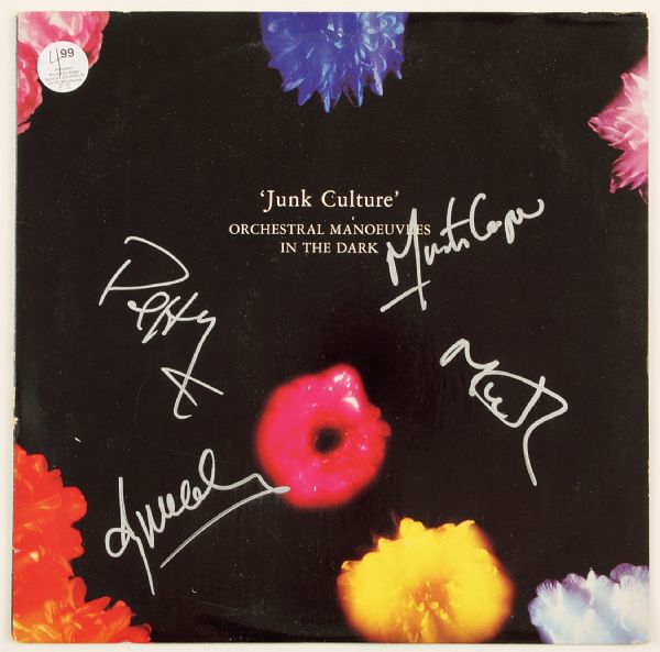 Orchestral Manoeuvres In The Night Signed "Junk Culture"