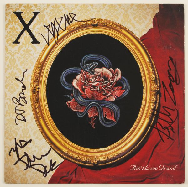 X Signed "Aint Love Grand" Album 