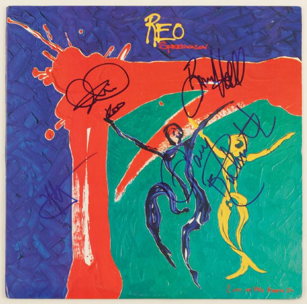 REO Speedwagon Signed "Life As We Know It" Album