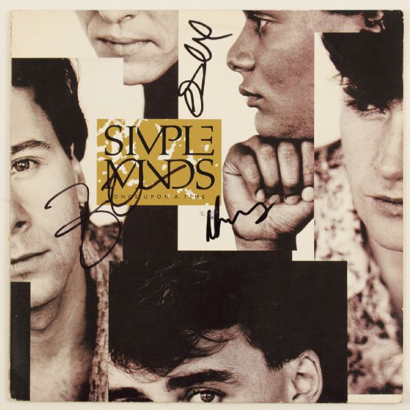 Simple Minds Signed "Once Upon A Time" Album