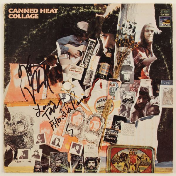 Canned Heat Signed "Collage" Album