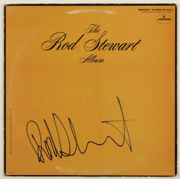 Rod Stewart Signed Album