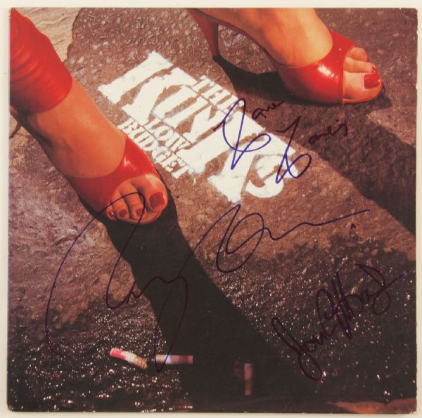 Kinks Signed "Low Budget" Album